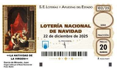 Participación 22/12/2025 Lotería nacional de Navidad